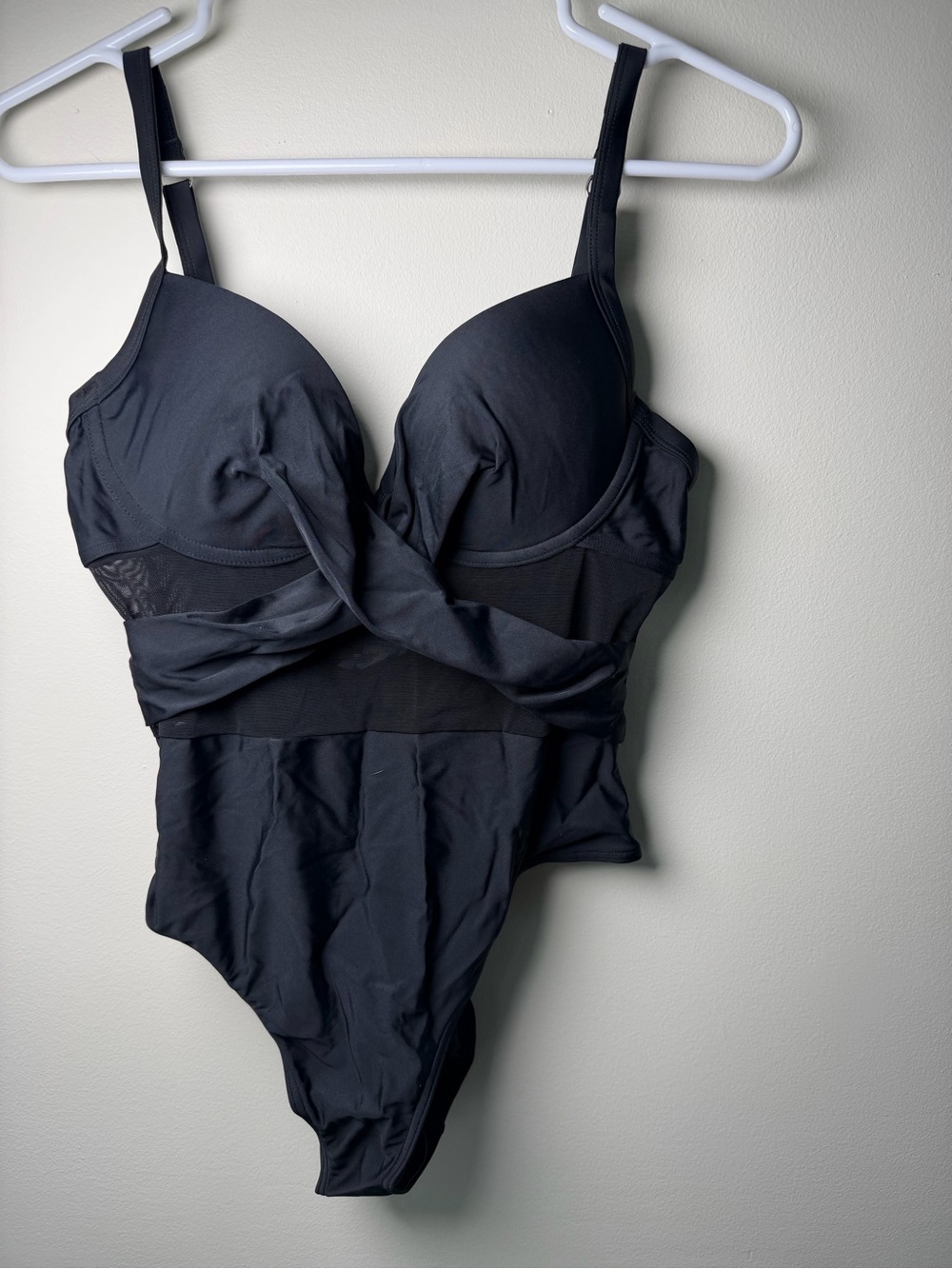 Firpearl BlackOne Piece Swimsuit Ruched Bathing Suit Suit 12